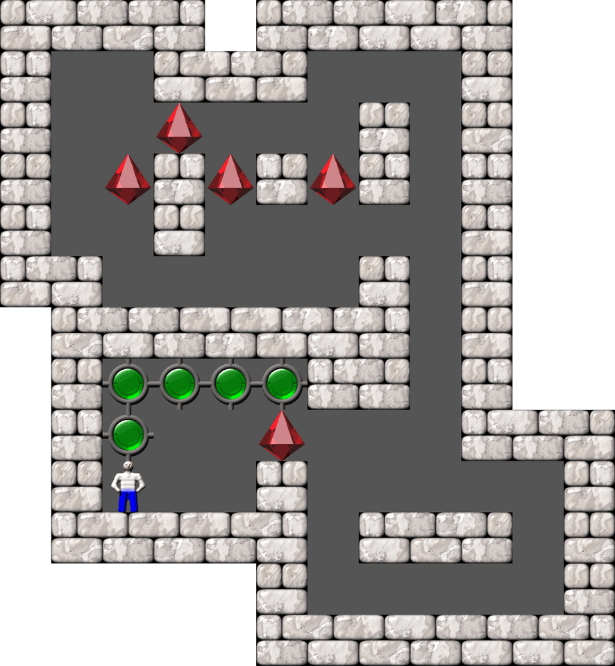 Sokoban Alberto Garcia Arranged level 56